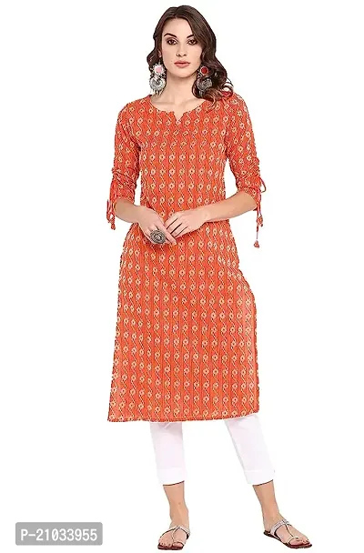 Stylish Printed Cotton Kurta For Women