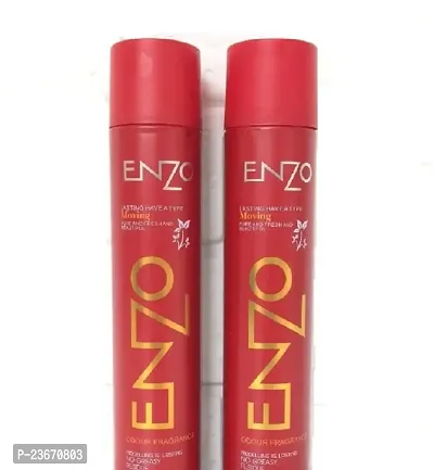 Enzo Premium Hair Spray 400ml Pack of 2-thumb0