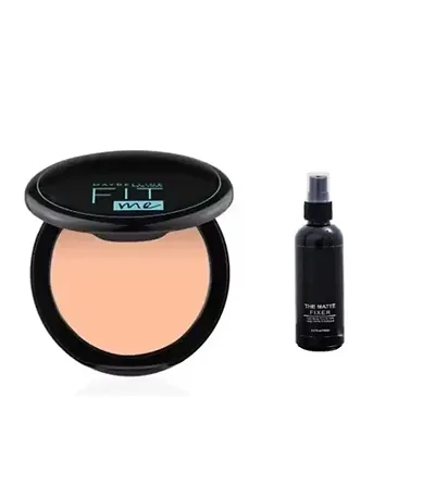 Fit Me Compact Powder With  Makeup Fixer-thumb0