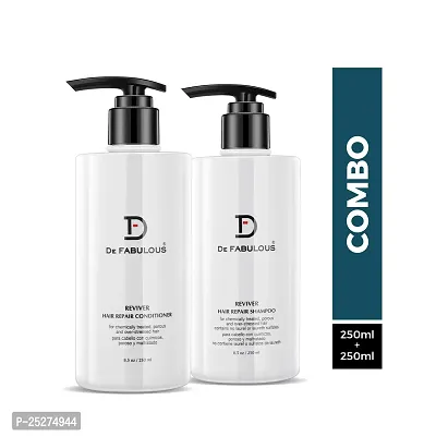 De Fabulous Reviver Hair Repair Shampoo  Conditioner 250ml, Reviver Hair Repair Treatment, 250ml-thumb0