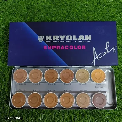 Kryolan Supracolor Make-Up Palette 12 Delhi 1