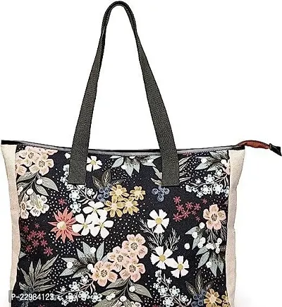 Stylish Multicoloured Canvas  Tote Bags For Women