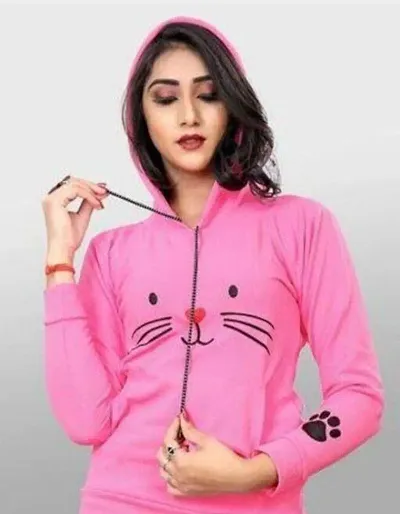 Trendy Printed Sweatshirt for Women