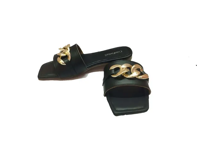 Elegant Synthetic Fashion Flats For Women