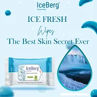 ICEBERG premium wipes Cleansing Face Wipes 25 Pcs/Pack (Pack Of 6 ) 150 Wipes All Fragrances  (150 Tissues)-thumb4