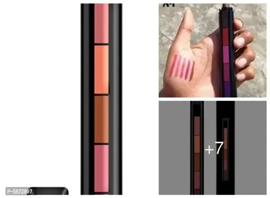 Lipstick For Women(5 In 1, Multicoloured)-thumb0