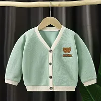 MOMISY Baby Boy  Girls Kids Children Infant Sweater Jacket Front Button Open Cardigan-thumb1