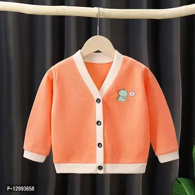 MOMISY Baby Boy  Girls Kids Children Infant Sweater Jacket Front Button Open Cardigan-thumb5