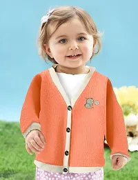 MOMISY Baby Boy  Girls Kids Children Infant Sweater Jacket Front Button Open Cardigan-thumb1