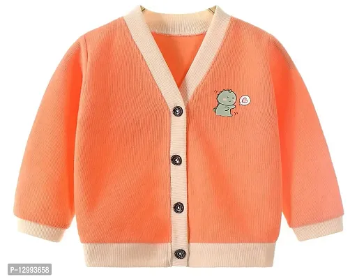 MOMISY Baby Boy  Girls Kids Children Infant Sweater Jacket Front Button Open Cardigan-thumb0