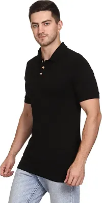 ROARERS Men Polo Neck Pique Cotton T-Shirt-thumb1