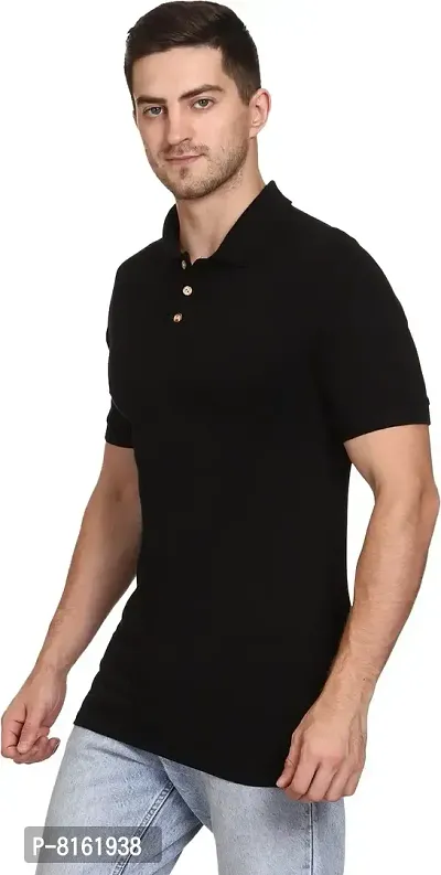 ROARERS Men Polo Neck Pique Cotton T-Shirt-thumb2