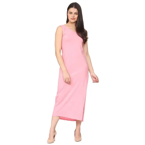 ROARERS Pink Cotton Dress for Women
