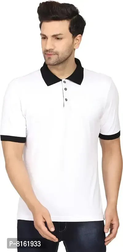 ROARERS Men Polo Neck Pique Cotton T-Shirt