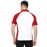 ROARERS |Men |Polo Neck| 100% Cotton | Double BIOWASHED Sinker Jersey Fabric Multicolor |Tshirt-thumb1
