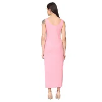 ROARERS Pink Cotton Dress for Women-thumb3