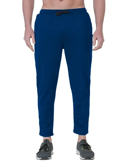 Classic Blend Solid Track Pants for Men