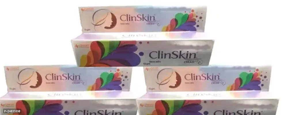 Natural Clinskin Cream (15Gram) Pack Of 3-thumb0