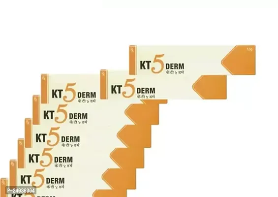 Natural Kt 5 Derm, Anti Fungal Cream 15G Pack Of 8