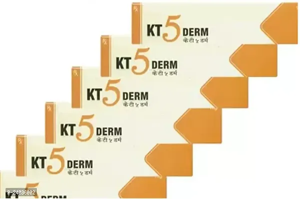 Natural Kt 5 Derm, Anti Fungal Cream 15G Pack Of 6-thumb0