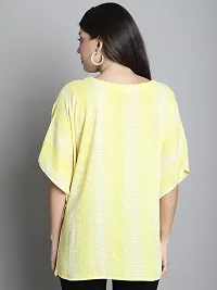 Fine Me Summer Cool Batik Kaftan Dress for Women - Yellow-thumb1