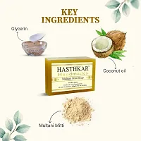 Hasthkar Handmades Glycerine Natural Soap Bathing Bar, For Skin Moisturisation, Ideal For All Skin Types 125gm Men  Women-thumb2