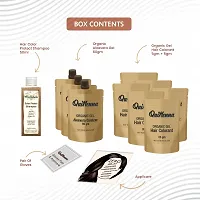 QuikHenna Organic Gel Hair Colour - PPD  Ammonia Free Permanent Natural Hair Color 210gm-thumb3