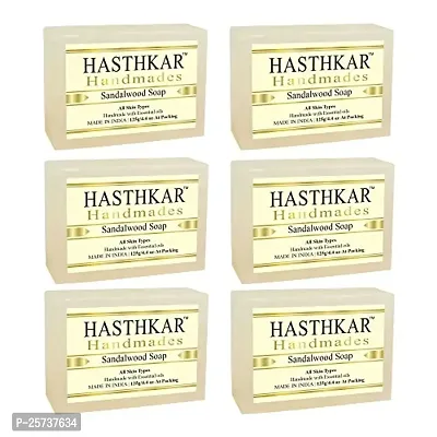 Hasthkar Handmades Glycerine Natural Soap Bathing Bar, For Skin Moisturisation, Ideal For All Skin Types 125gm Men  Women