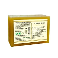 Hasthkar Handmades Glycerine Natural Soap Bathing Bar, For Skin Moisturisation, Ideal For All Skin Types 125gm Men  Women-thumb1