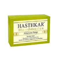 Hasthkar Handmades Glycerine Natural Soap Bathing Bar, For Skin Moisturisation, Ideal For All Skin Types 125gm Men-thumb1