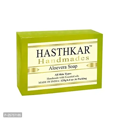 Hasthkar Handmades Glycerine Natural Soap Bathing Bar, For Skin Moisturisation, Ideal For All Skin Types 125gm Men-thumb2