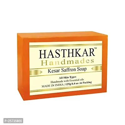 byPurenaturals Hasthkar Handmades Glycerine Natural Soap Bathing Bar, For Skin Moisturisation, Ideal For All Skin Types 125gm Men  Women?-thumb2