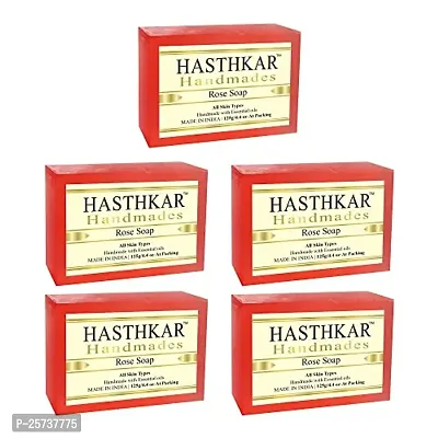 Hasthkar Handmades Glycerine Natural Soap Bathing Bar, For Skin Moisturisation, Ideal For All Skin Types 125gm Men