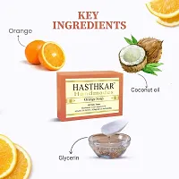 byPureNaturals Hasthkar Handmades Glycerine Orange Soap 125gm for Men  Women Pack of 3-thumb2