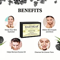 Hasthkar Handmades Glycerine Charcoal Soap 125gm PACK OF 3-thumb4