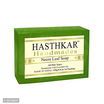 Hasthkar Handmades Glycerine Natural Soap Bathing Bar, For Skin Moisturisation, Ideal For All Skin Types 125gm Men