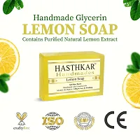 Hasthkar Handmades Glycerine Natural Soap Bathing Bar, For Skin Moisturisation, Ideal For All Skin Types 125gm Men  Women-thumb4