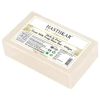 Hasthkar Handmades Soap Base Bar For Soap Making | Goat Milk Melt  Pour Clear Transparent | 100% Glycerine Soap base | SLS  SLES Paraben Free | 450Gm (Pack of 2)-thumb1