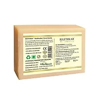 Hasthkar Handmades Glycerine Natural Soap Bathing Bar, For Skin Moisturisation, Ideal For All Skin Types 125gm Men?-thumb1