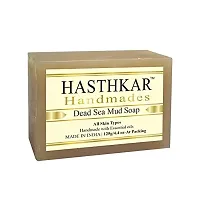 Hasthkar Handmades Glycerine Dead sea mud Soap 125gm pack of 5-thumb1