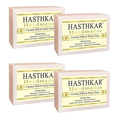 Hasthkar Handmades Glycerine Soap Pack of 4