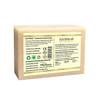 Hasthkar Handmades Glycerine Almond Soap 125gm pack of 5-thumb2