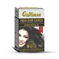 byPureNaturals QuikHenna Aqua Powder Hair Colour for Men  Women, 110GM | Long Lasting Powder Hair Colour | PPD  Ammonia Free Hair Color-thumb1