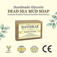 Hasthkar Handmades Glycerine Dead sea mud Soap 125gm pack of 5-thumb4