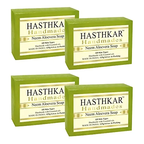 Hasthkar Handmades Glycerine Soap Pack of 4