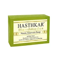 byPurenaturals Hasthkar Handmades Glycerine Natural Soap Bathing Bar, For Skin Moisturisation, Ideal For All Skin Types 125gm Men  Women?-thumb1