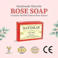 Hasthkar Handmades Glycerine Natural Soap Bathing Bar, For Skin Moisturisation, Ideal For All Skin Types 125gm Men  Women-thumb4