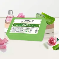 Hasthkar Handmades Soap Base Bar For Soap Making Aloevera Melt  Pour Clear Transparent 100% Glycerine Soap base SLS  SLES Paraben Free (450Grams)-thumb2