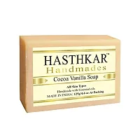 Hasthkar Handmades Glycerine Natural Soap Bathing Bar, For Skin Moisturisation, Ideal For All Skin Types 125gm Men-thumb1