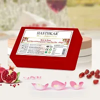 Hasthkar Handmades Soap Base Bar (450G) For Soap Making Red Wine With Pomegranate Extract Melt  Pour Clear Transparent Glycerine Soap base SLS  SLES Paraben Free-thumb2